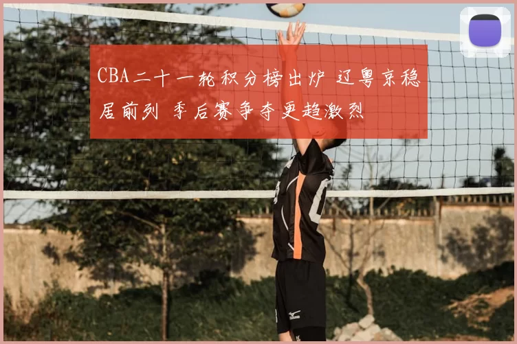CBA二十一轮积分榜出炉 辽粤京稳居前列 季后赛争夺更趋激烈